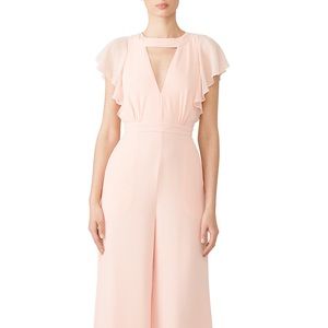 Fame and Partners blush jumpsuit